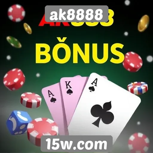 Exclusivos bônus e promoções no site ak8888