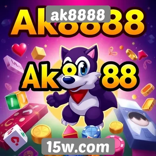 Exploração da variedade de jogos disponíveis em ak8888
